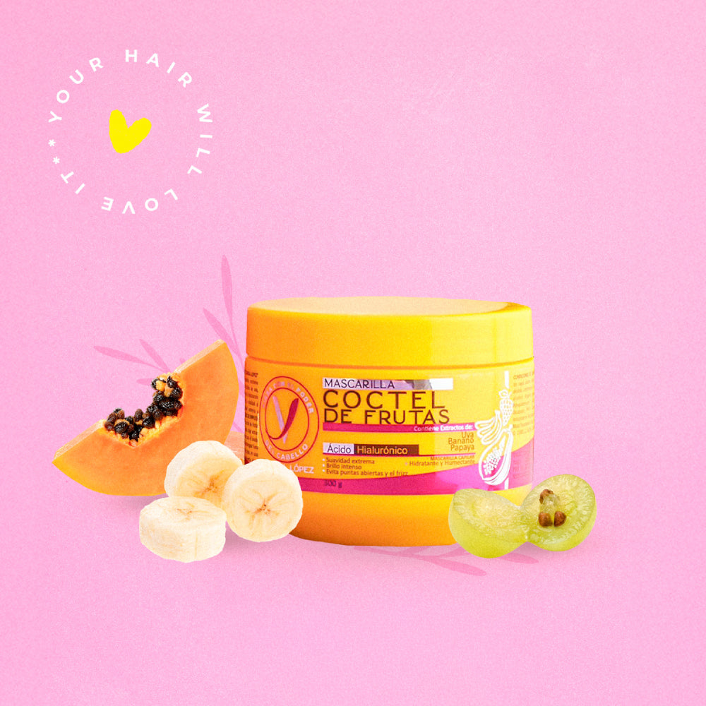 Mascarilla Capilar, Coctel de Frutas