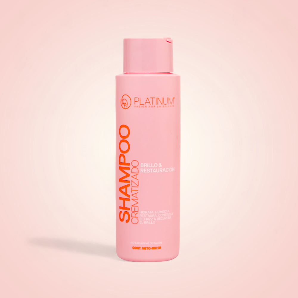 Shampoo Crematizado - Línea Platinum 490 gr